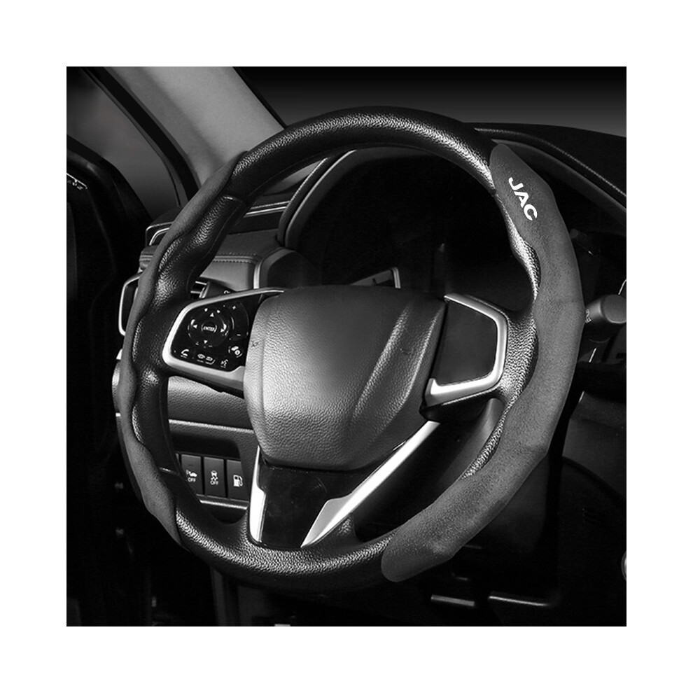 (For Jac )Car Steering Wheel Cover Cover Non-Slip Car Accessories Jac S2 J3 Board Js2 S3 Black 9319708116984