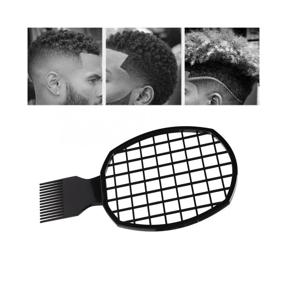 Unisex Men's Afro Curls Comb Dreadlocks Tin Foli Hot Perm Comb Hairdressing Tool Men's Double Ended