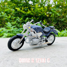 (1-18 R1200C)1:18 R1200GS Silvardo Original Authorized Simulation Alloy Motorcycle Model