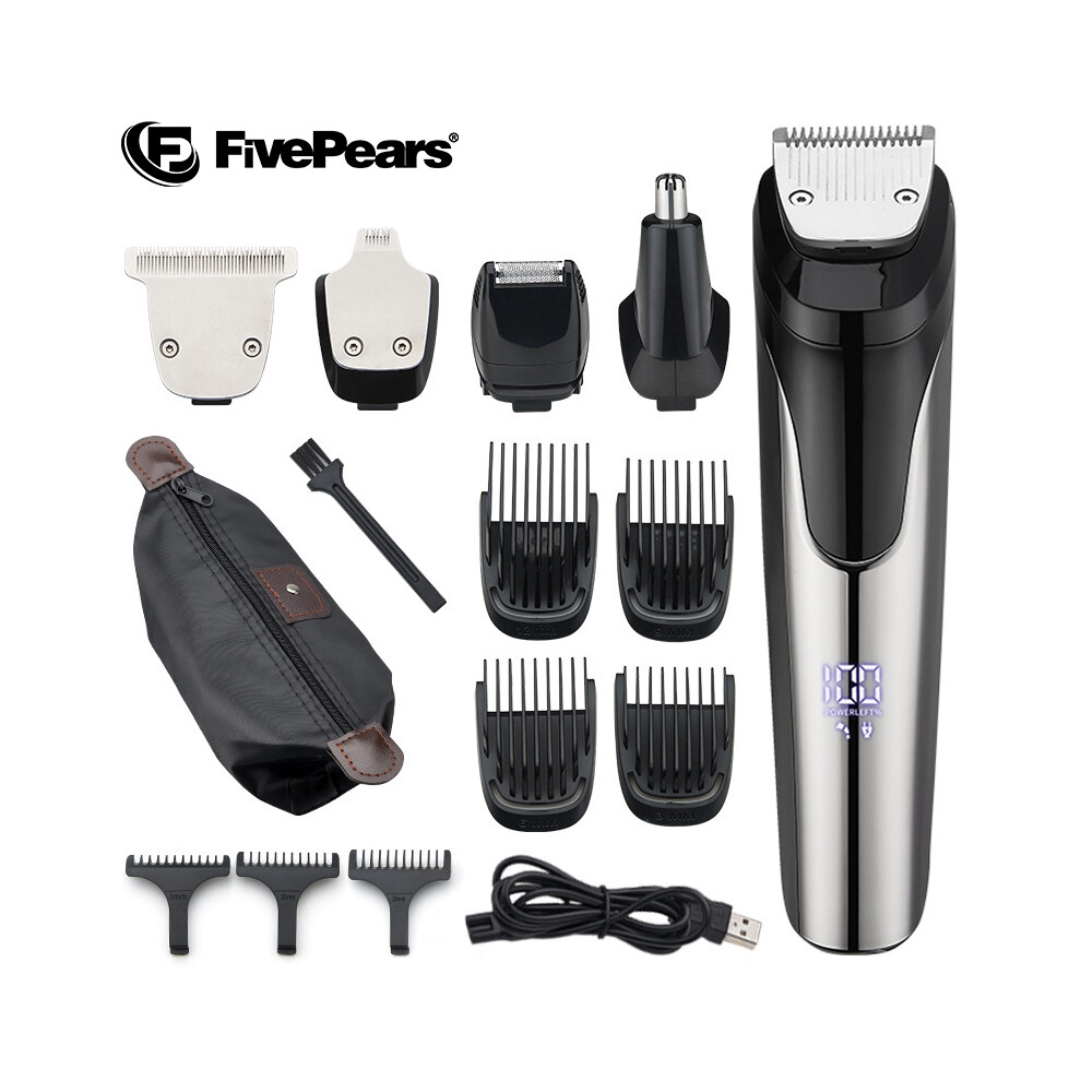 (Hair Clipper) FivePears Barber Hair Clipper for Men, Hair Clipper Beard Trimmer Men's Electric
