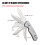 (Silver)S502 Phantasy Folding Knife Survival Pocket Tool with Replaceable Knife Blade 1