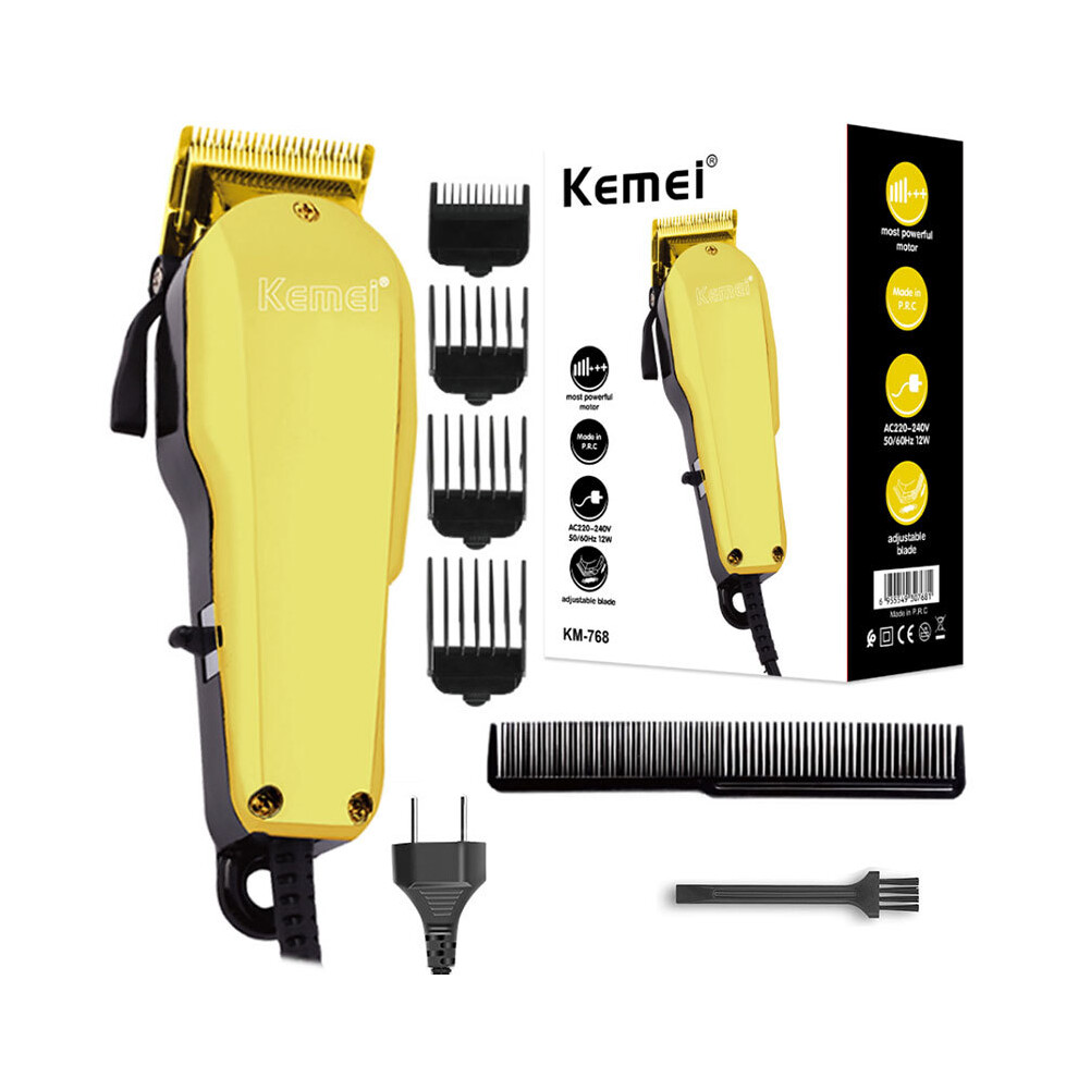 Original Adjustable Hair Clipper Professional Corded 220-240V Hair Clipper For Men 12
