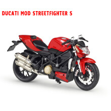 (MOD.Streetfighter S) 1:18 Ducati Monster 696 Moto Modello Giocattolo Simulazione Locomotiva in Lega
