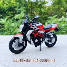 (MV Brutale 1090 RR) 1:18 Ducati PANIGALE V4 Modello di motocicletta pressofusa in lega funzionante
