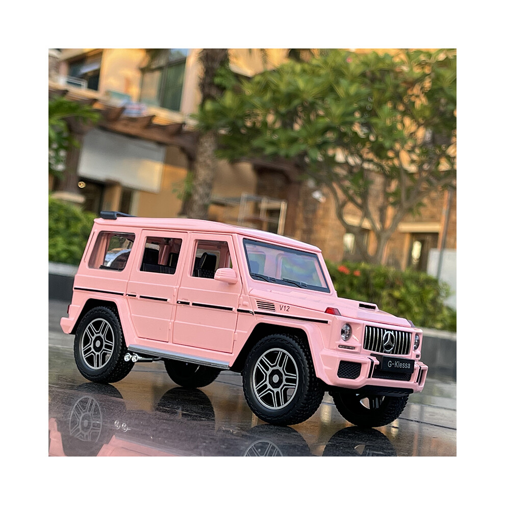 (Pink)1/24 G63 G65 alloy pink car model diecasts and toys metal off-road vehicles-image-OPC-PH7XMSR-NEW