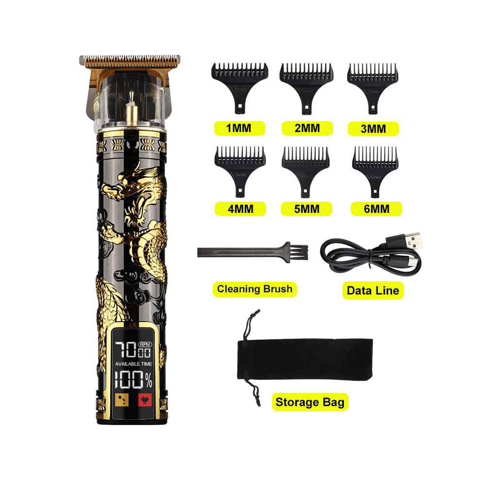 (Series 5) New in Dragon Hair Clipper Set Electric hair clipper for men Shaver Razor