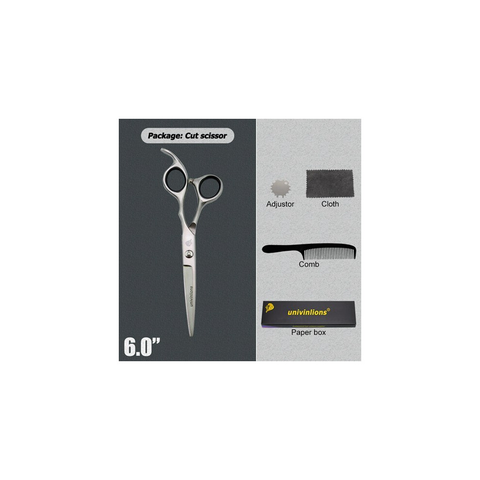 (6003JC Cut) 6.0" Japanese Laser Wire Hairdressing Scissors Hairdresser Micro Serrated Barber Hairdresser
