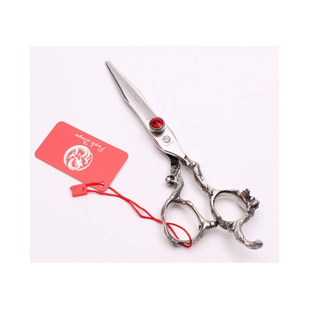 (Z9006 Hong C 6N)Z9006 6" Japan 440C Purple Dragon Professional Sharp Edge Hair Scissors Hair Salon