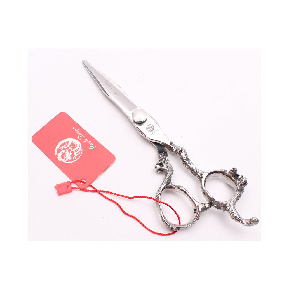 (Z9006 Yin C 6N)Z9006 6" Japan 440C Purple Dragon Professional Sharp Edge Hair Scissors Hair Salon Cutting
