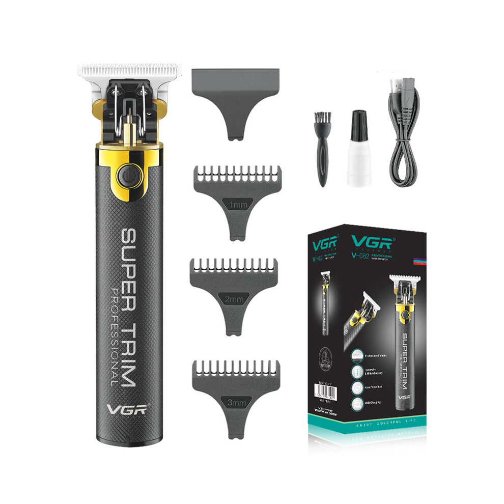(with box)Professional hair clipper T9 hair clipper cordless hair clipper rechargeable