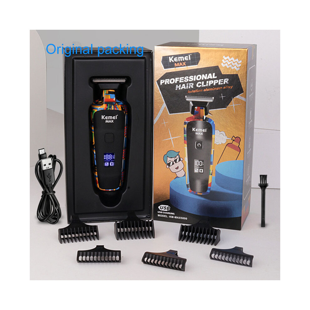 (KM-MAX5090)Hair Clipper for Men Beard Trimmer Professional Hair Clipper Electr Razor Hair Clipper