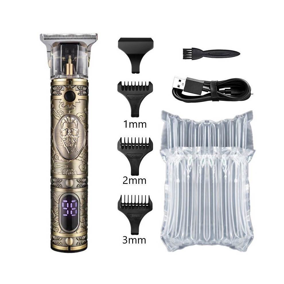 (NO BOX) Kemei-700B Electric Pro Li Clippers Barber 0mm Hair Clipper Professional Hair Cutting
