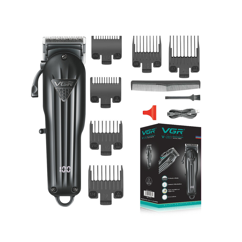 (With Box) Rechargeable Professional Hair Clipper Hair Clipper For Men Shaver Hair Clipper