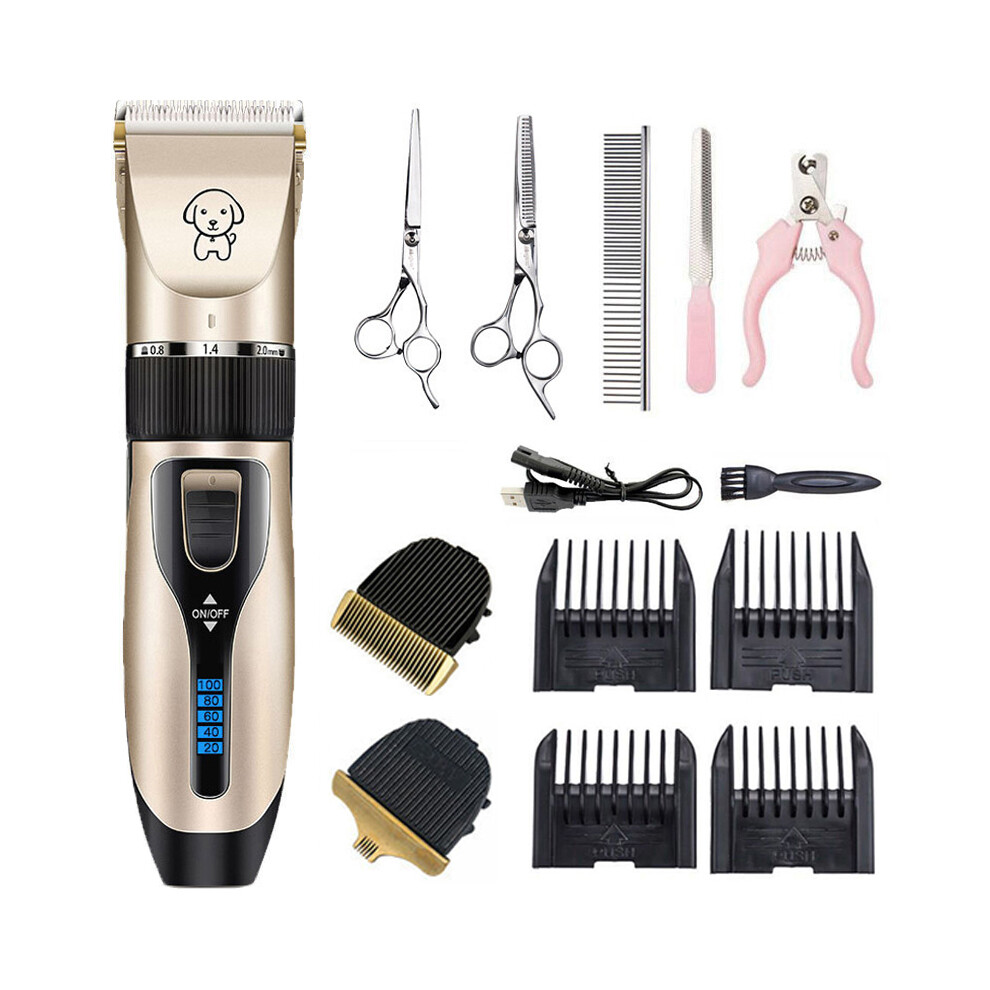 (WG-C) Tondeuse électrique pour animaux de compagnie, tondeuse à poils de chien pour chiens, tondeuse