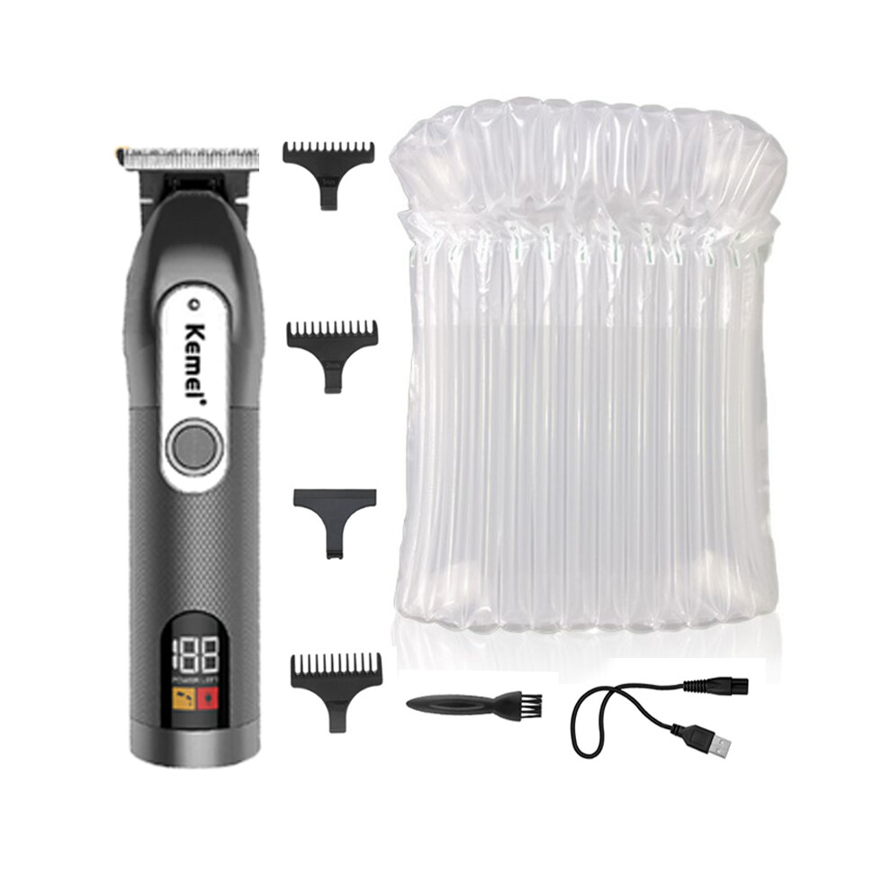 (KM-1760 with Bubble)1760 Cordless Professional Hair Clipper for Men Shaving Hair Clipper