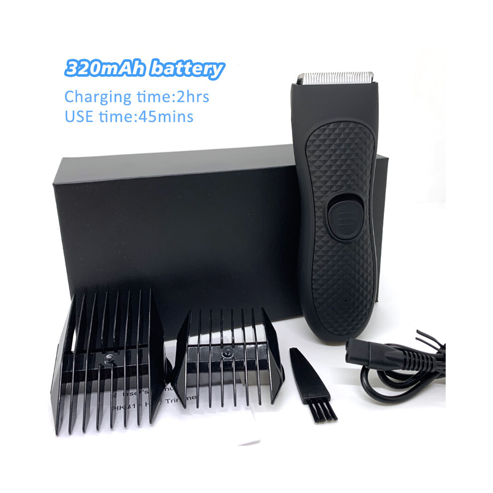 Black (Black) Hair Clipper Professional Beard Trimmer Electric Shaver For Adult Body Hair