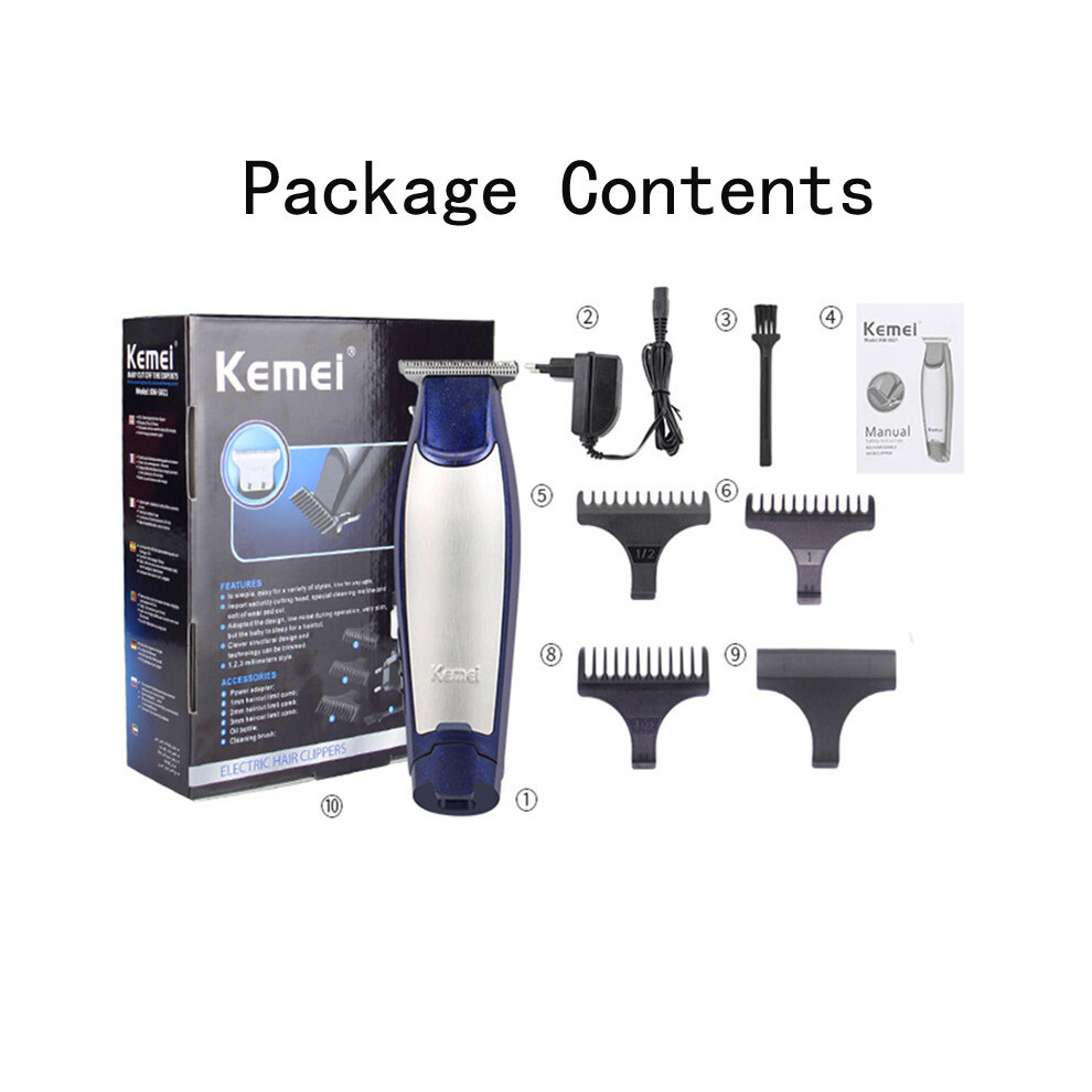 (with box) 3 in 1 professional hair clipper rechargeable 0mm bald head hair clipper barber hair clipper