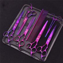 (Z3003 Zi 7P)7" Professional Pet Dog Scissors Stainless Steel Thinning Shears