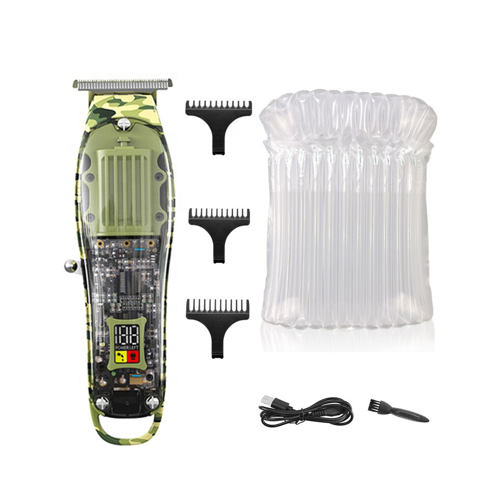 (1928 - Bubble)Professional hair clipper adjustable hair clipper for men cordless and cordless