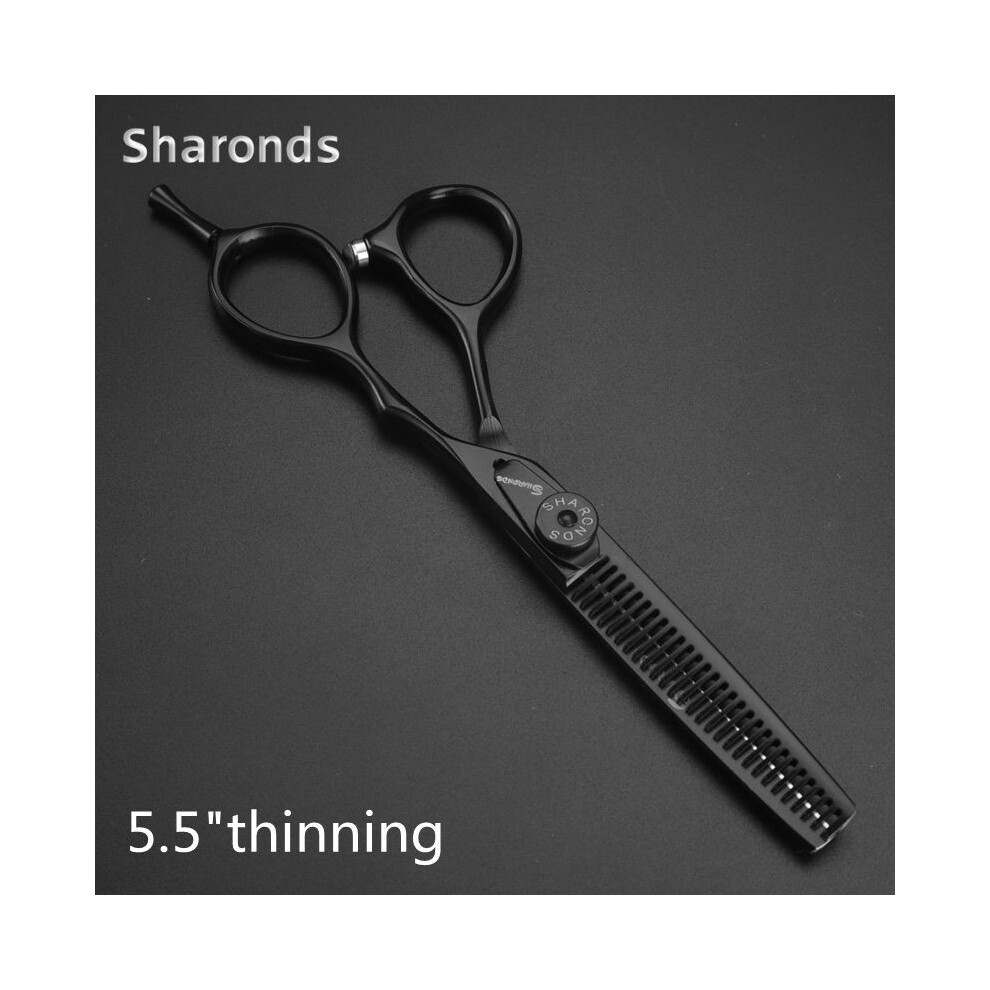 (5.5 inch thinning)Professional hairdressing scissors 440c steel Hair Barber scissors set Scissors Hair
