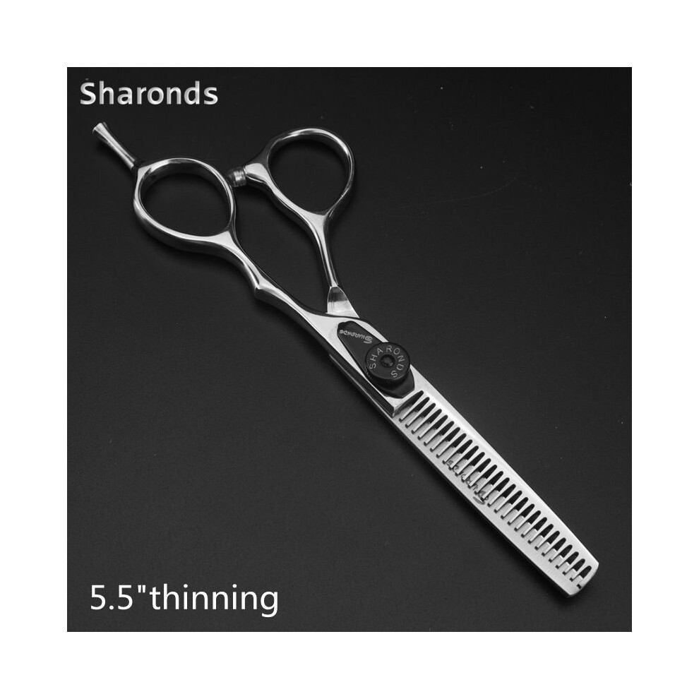 (5.5 inch thinning)Professional hairdressing scissors 440c steel Hair Barber scissors set Scissors Hair
