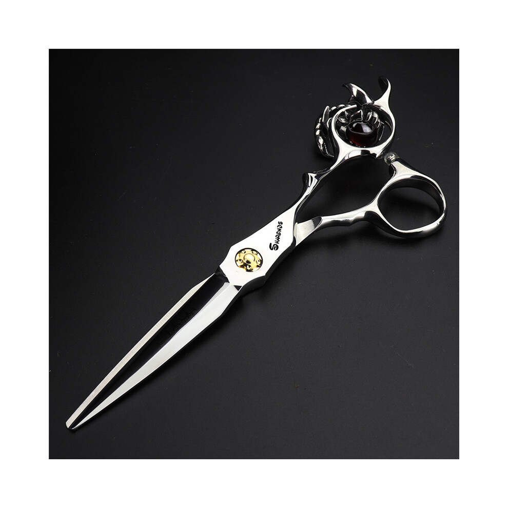 (6 inch cut)Professional hairdressing scissors 440c steel Hair Barber scissors set Scissors Hair scissors