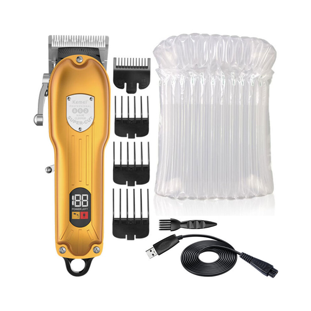 (with bubble)802 Professional Hair Clipper Adjustable Hair Clipper Men's Barber Electric Beard