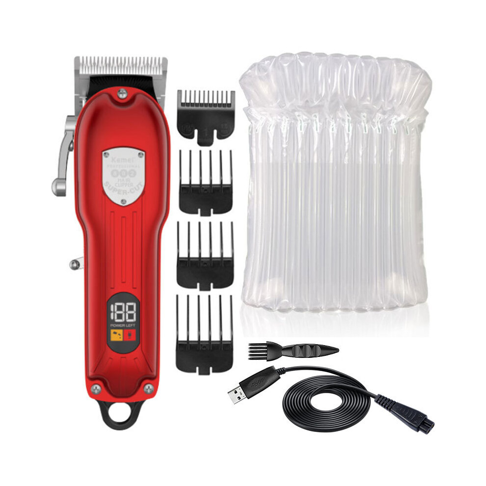 (with bubble)802 Professional Hair Clipper Adjustable Hair Clipper Men's Barber Electric Beard