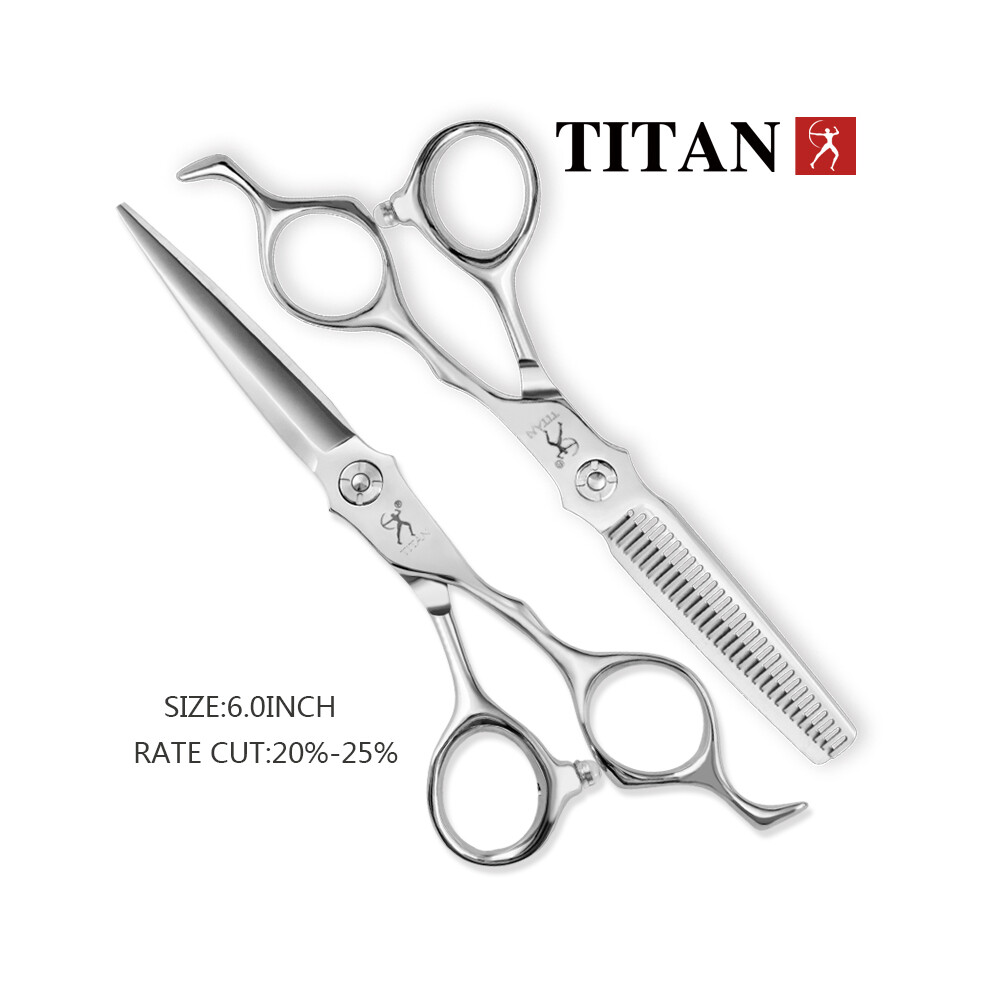 (set) hairdressing scissors barber tool professional salon cutting cutting thinning scissors 5.5 inches