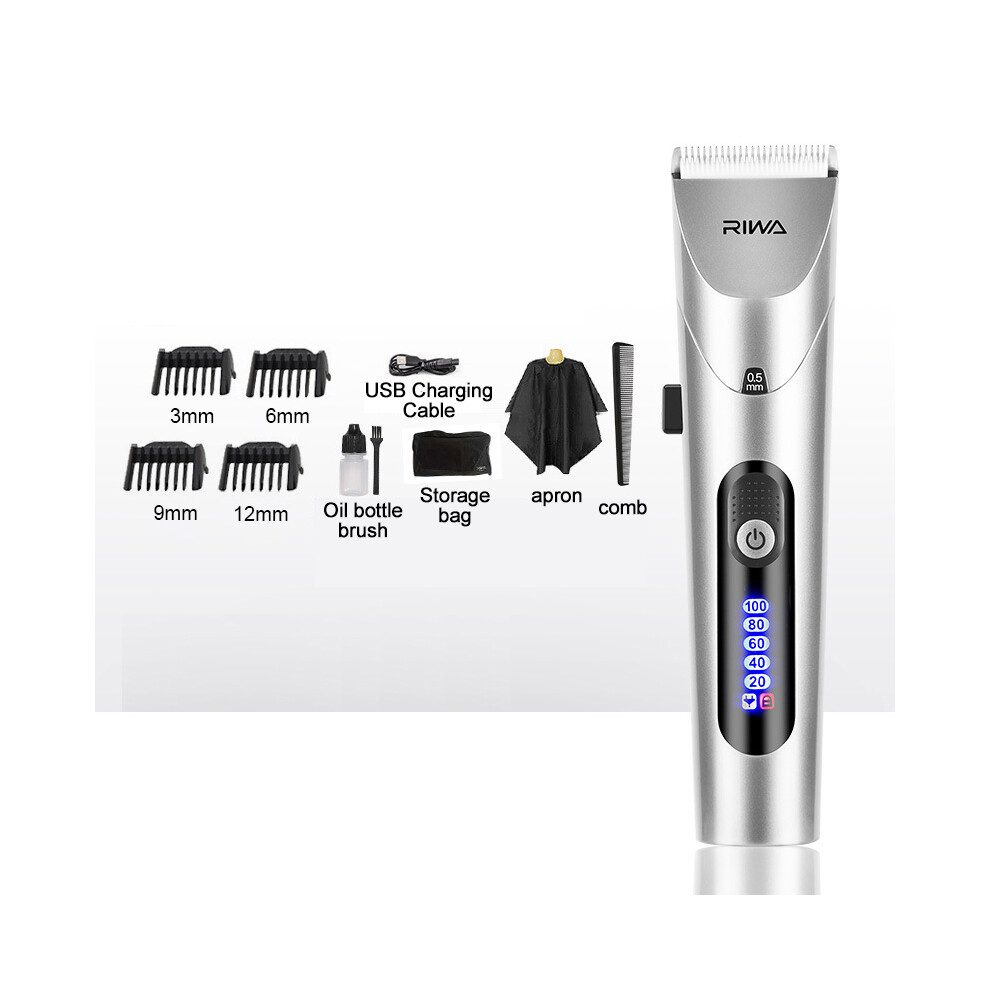 (hair clipper) Youpin Hair Clipper professional electric clipper for men with LED display washable rechargeable
