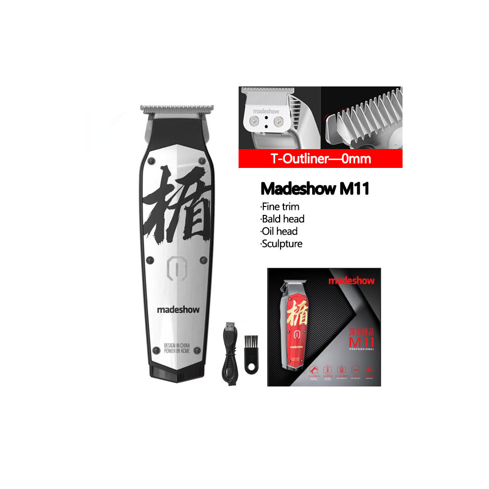 (M11 with Box)Professional Men's Hair Clippers Rechargeable Corded/Cordless Hair Clipper,