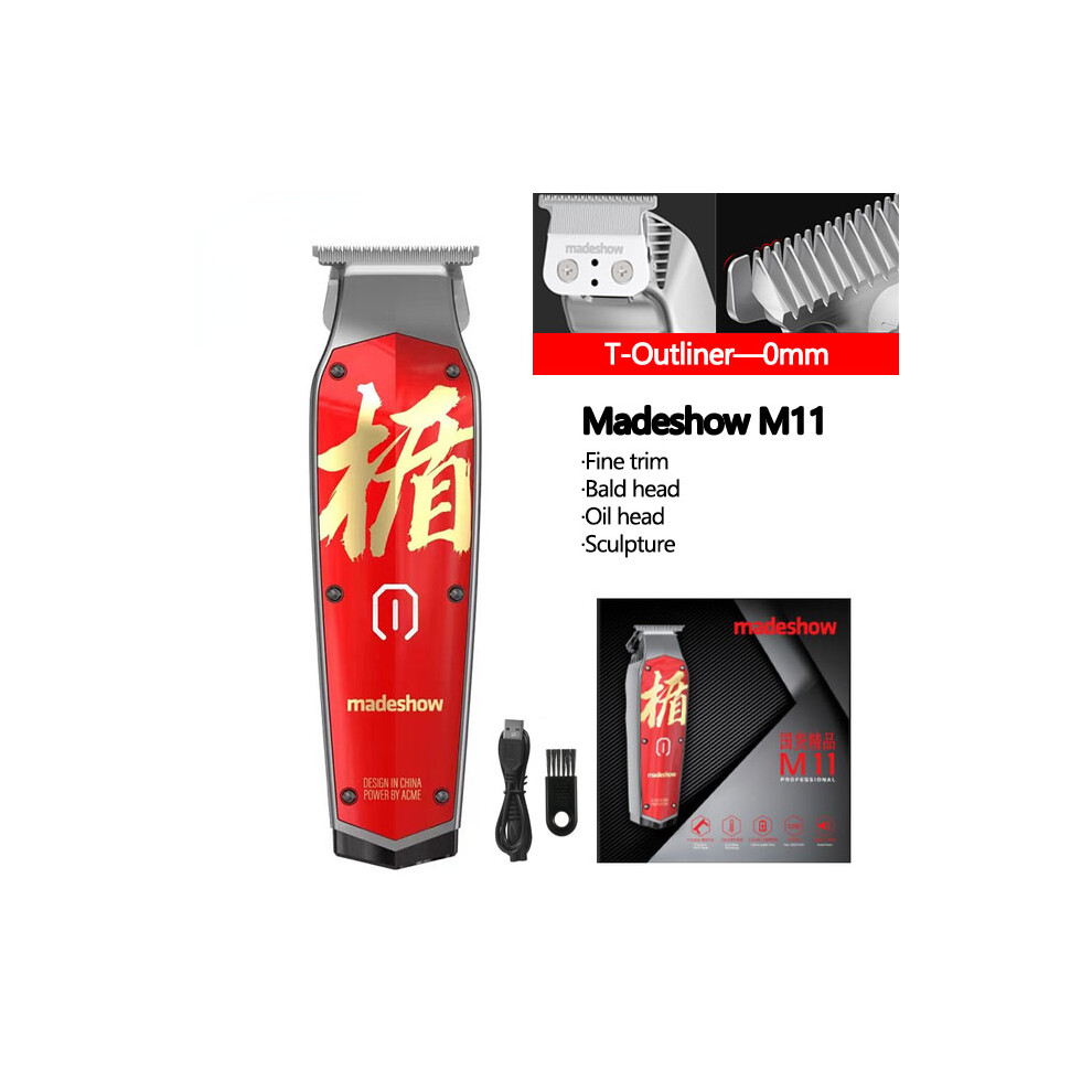 (M11 with Box)Professional Men's Hair Clippers Rechargeable Corded/Cordless Hair Clipper,