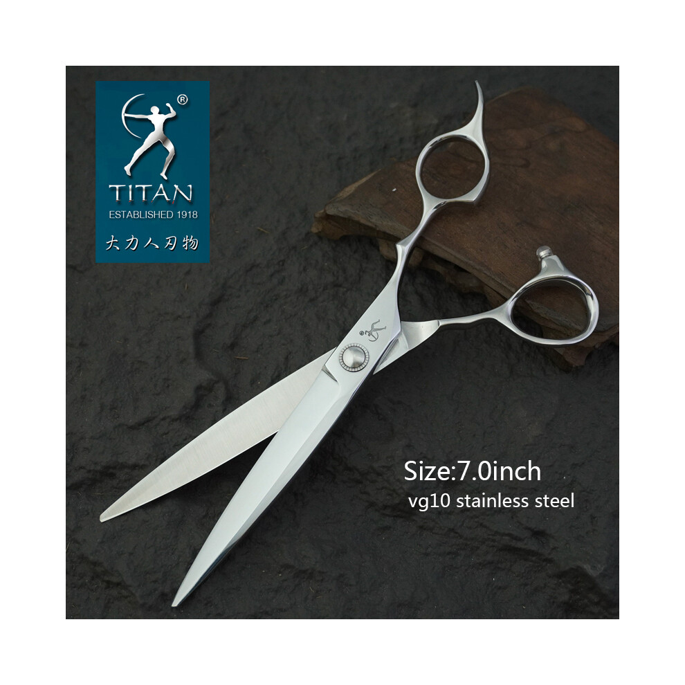 (KA70) hairdressing scissors for hair cutting professional hairdressing scissors 7.0 inch barber tool