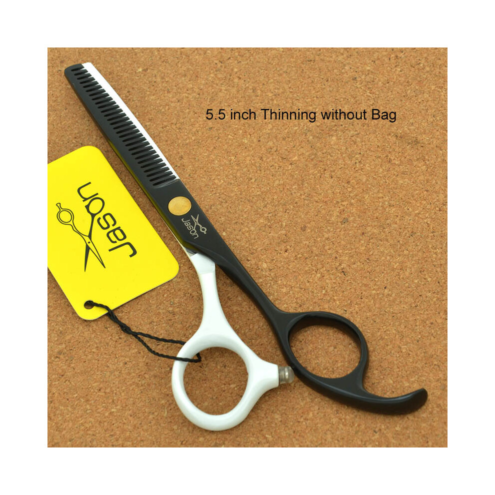 (A0071D-05-55)5.5" Professional Hairdressing Scissors Japan 440C Hair Salon Cutting Scissors Salon Thinning