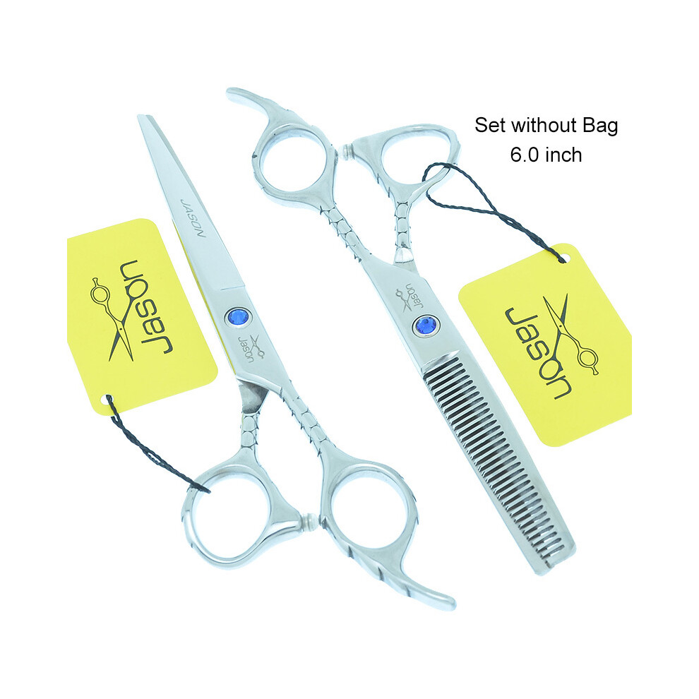 (A0107D-02-60)5.5" Professional Hairdressing Scissors Japan 440C Hair Salon Cutting Scissors Salon Thinning