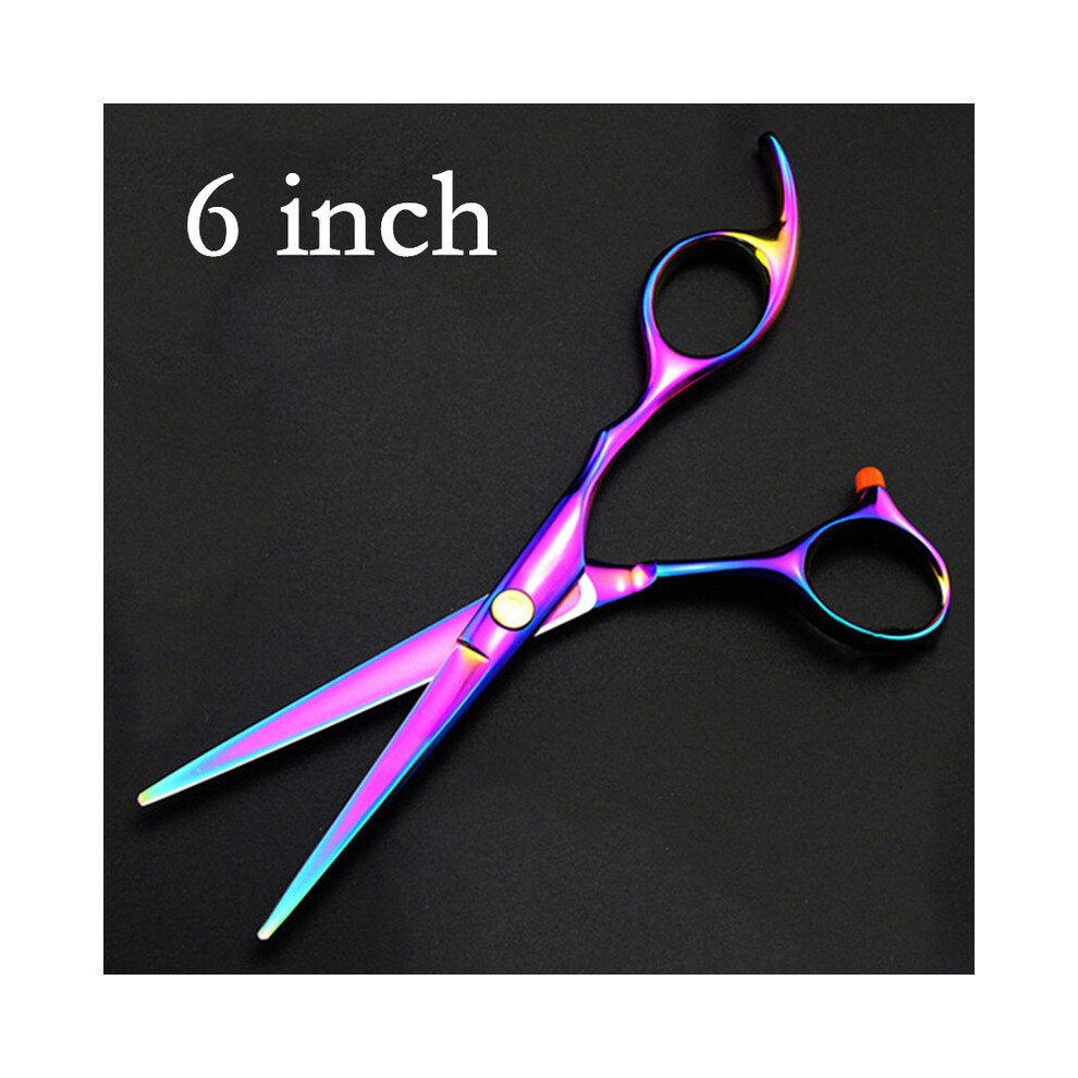 (cutting) professional 6 5.5 inch scissors Japan 440c steel hair scissors hair cutting thinning scissors