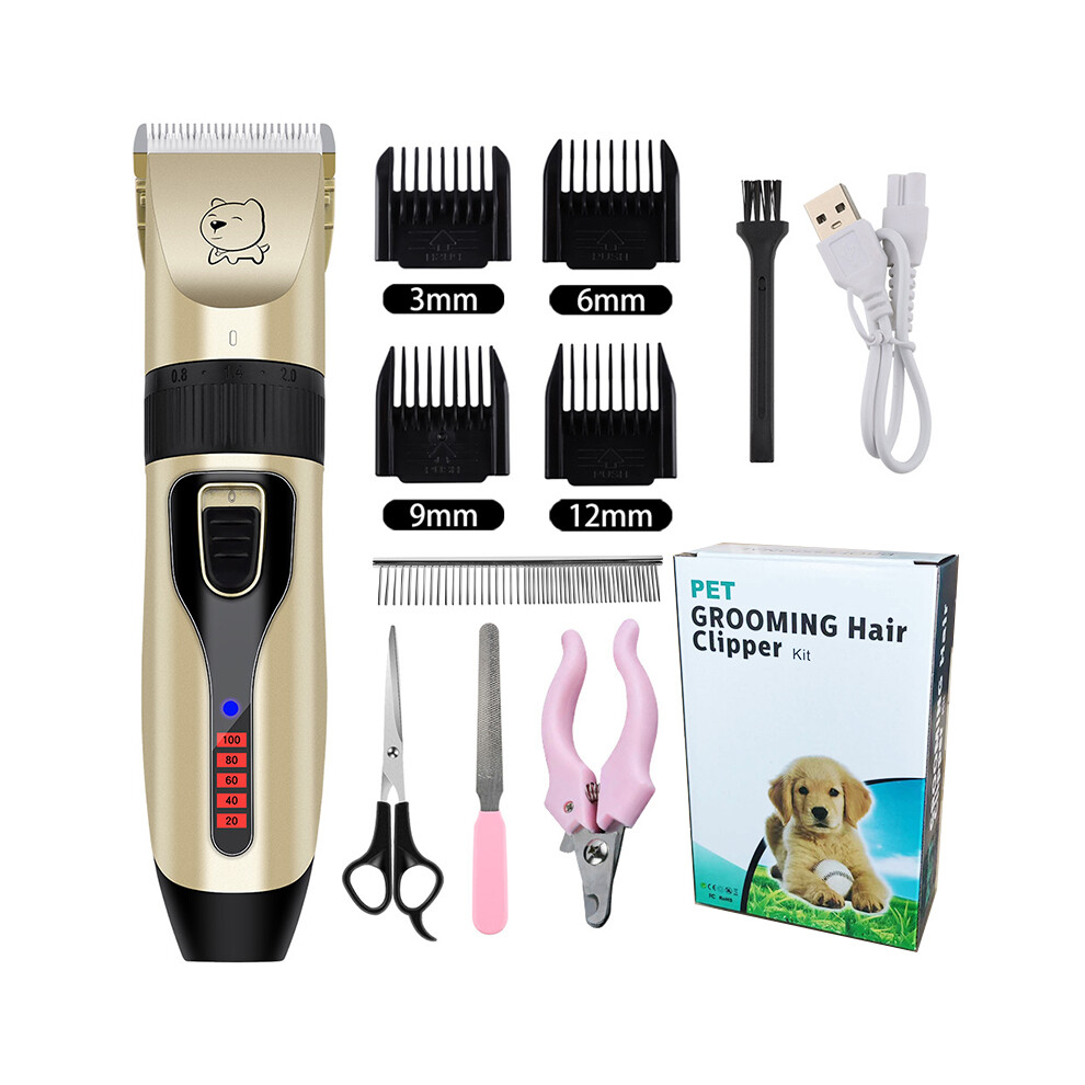 (Digital Suit A) Tondeuse électrique pour chien Tondeuse professionnelle pour poils d'animaux