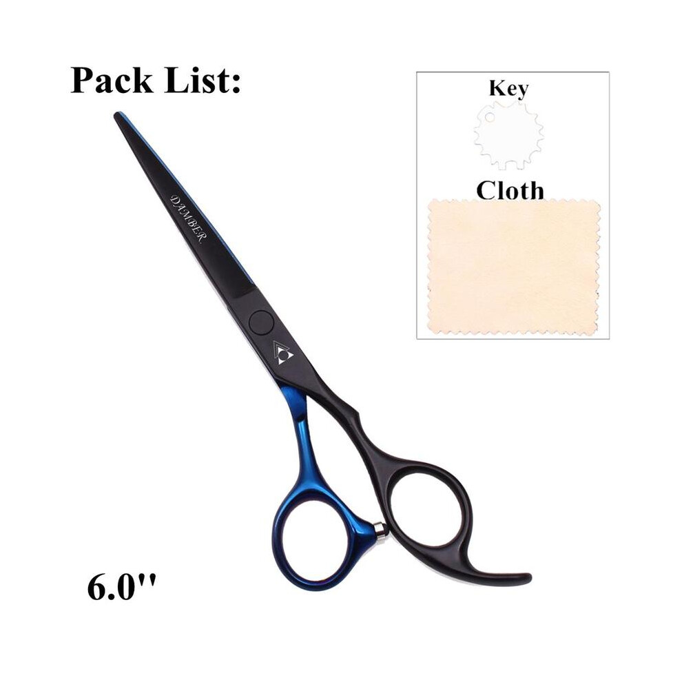 (888 HeiLan Ping 6.0)Hair Scissors 5.5 6.0 Professional Hairdressing Scissors Thinning Barber Scissor