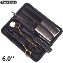 (888 HeiJin K-B 6.0)Hair Scissors 5.5 6.0 Professional Hairdressing Scissors Thinning Barber Scissor