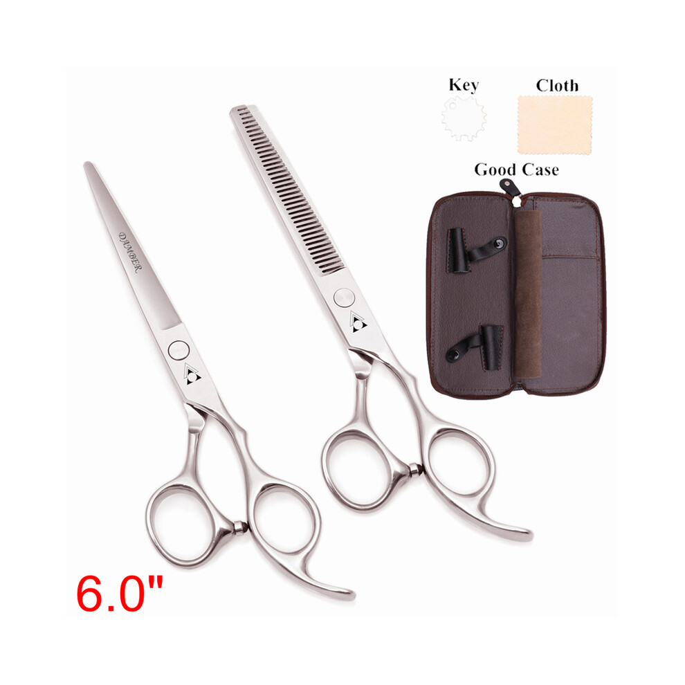(1006 Dui 6.0 Bao)5 5.5 6 6.5 7 7.5 8 Professional Hairdressing Scissors Barber Scissors Hair Cutting