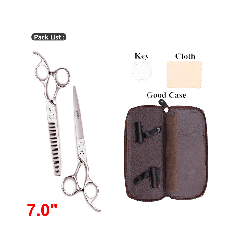 (1006 Dui 7.0 Bao)5 5.5 6 6.5 7 7.5 8 Professional Hairdressing Scissors Barber Scissors Hair Cutting