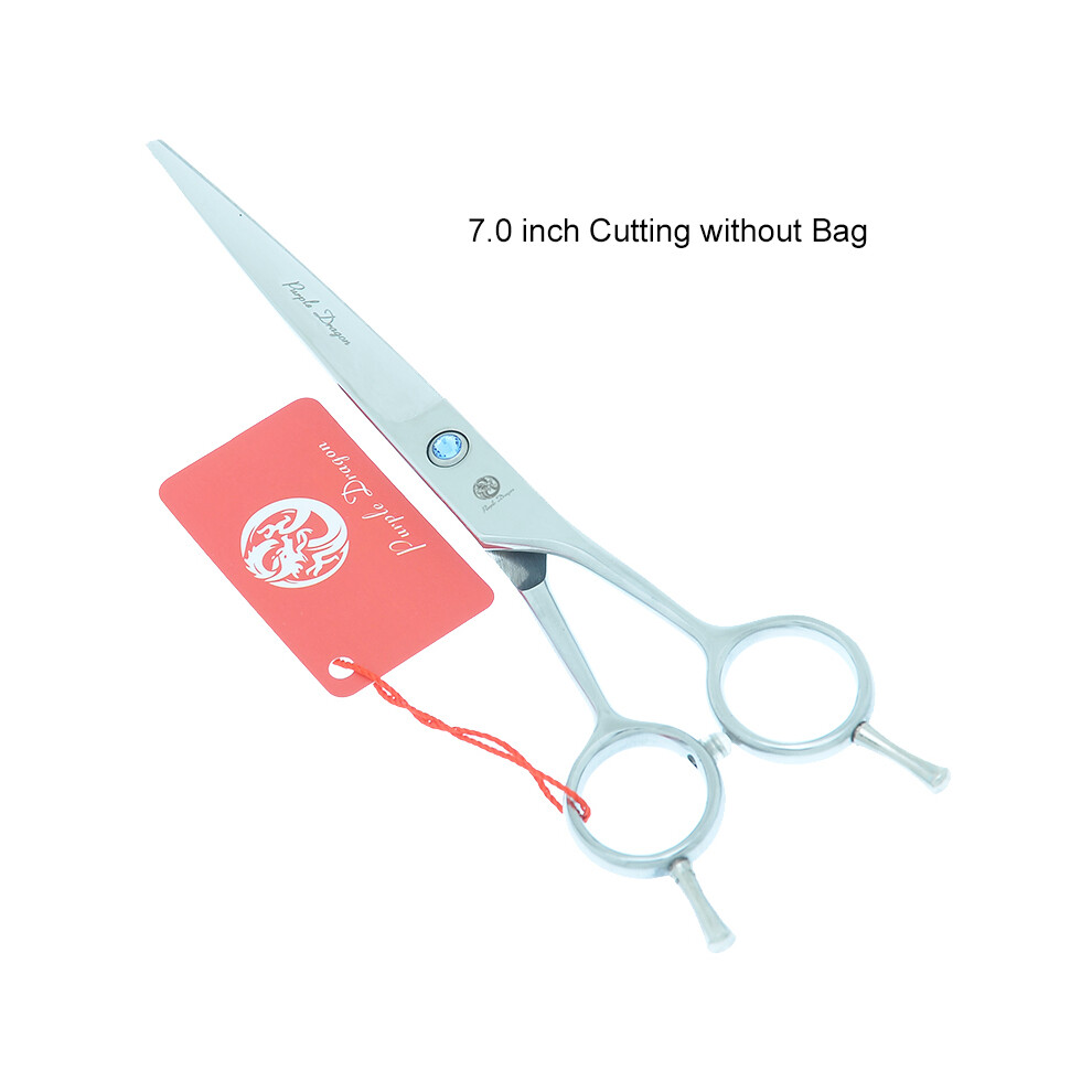 (A0180B-03-70)7.0" Large Hair Scissors Japan 440C Professional Hairdresser Cutting Scissors Barber Thinning