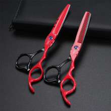 (Cutting Thinning) 6.0 Inch Japanese Professional Hairdressing Scissors Professional Hair Scissors Hair