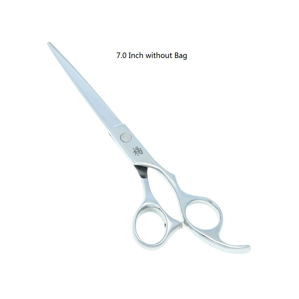 (A0128G-03-70)7.0" Large Hair Scissors Japan 440C Professional Hairdresser Cutting Scissors Barber Thinning