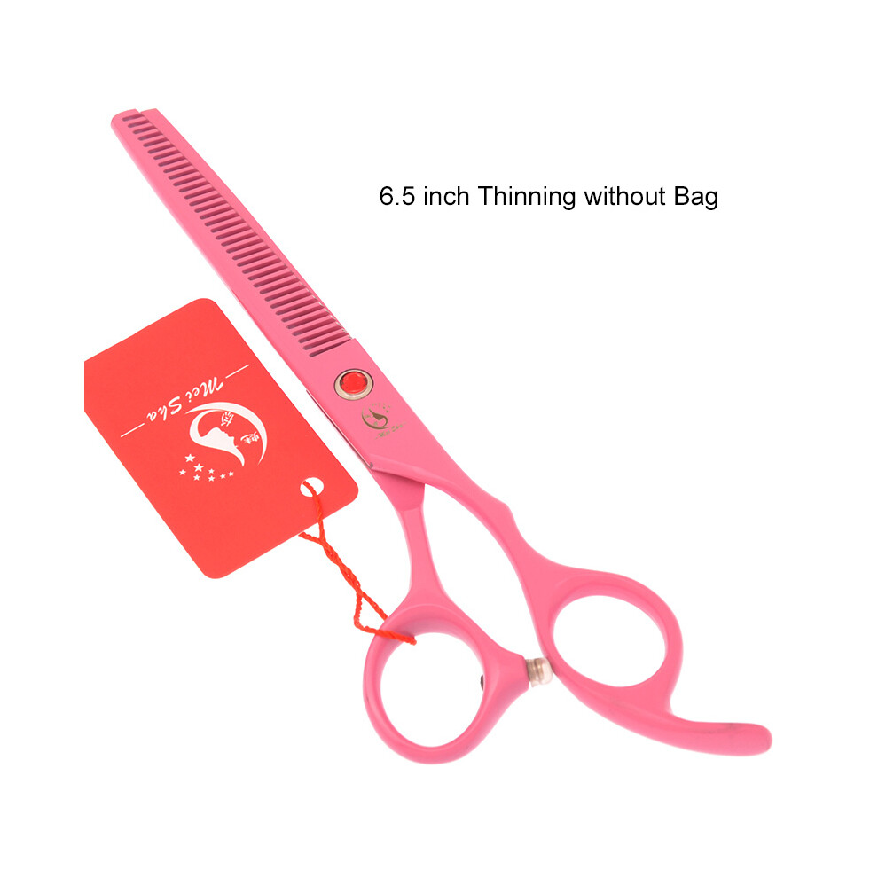 Black (A0137a-05-65)Meisha 7.0" Professional Big Hairdressing Cutting Scissors 6.5" Barber Thinning
