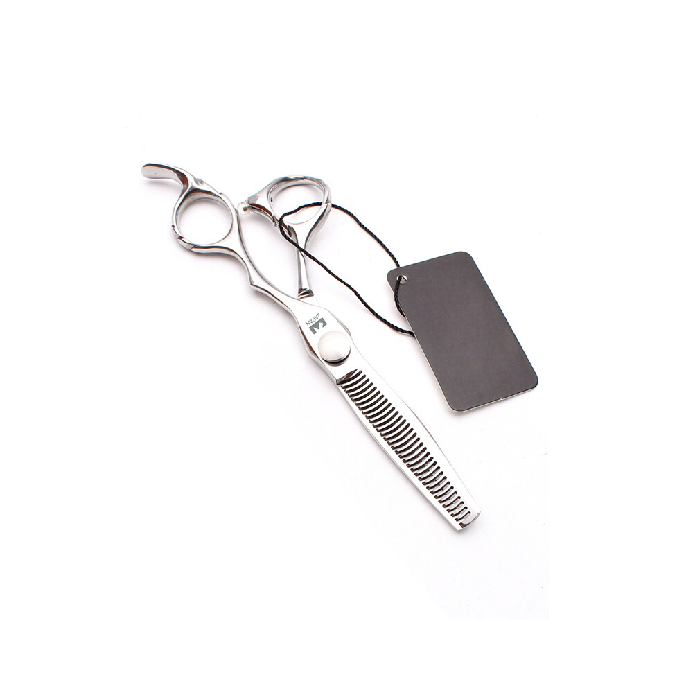 (strip tooth)Professional Hairdressing Scissors 6.0 Inch Japan 440C Original Barber Scissors Salon