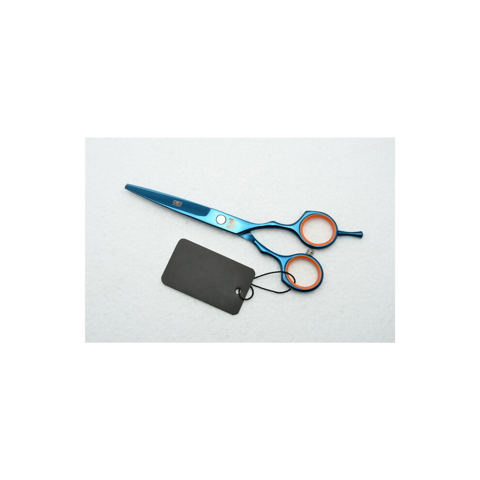 (allbule flat cut)Professional Hairdressing Scissors 6.0 Inch Japan 440C Original Barber Scissors