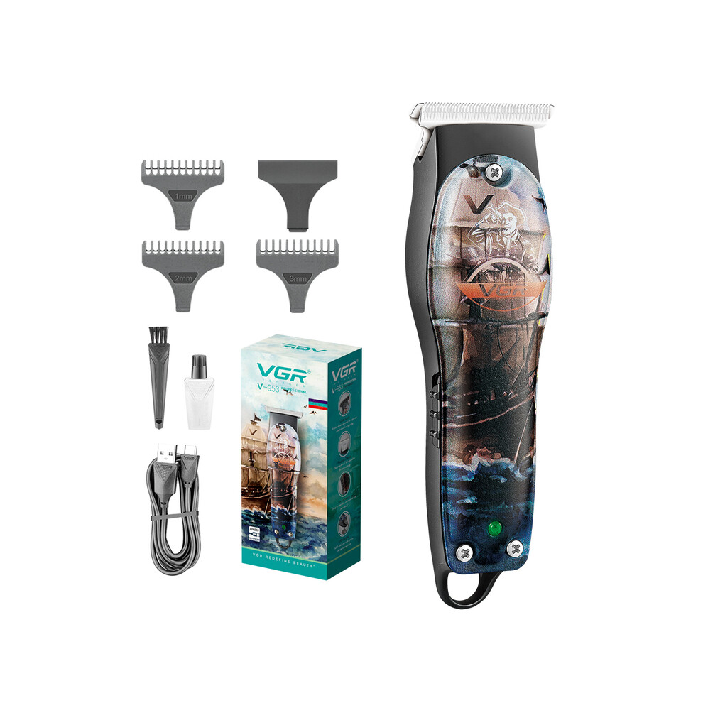 (with box) Hair clipper rechargeable hair clipper cordless hair clipper for professional