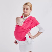 ( Rose Red ) Comfortable shoulder straps for infants and young children during travel