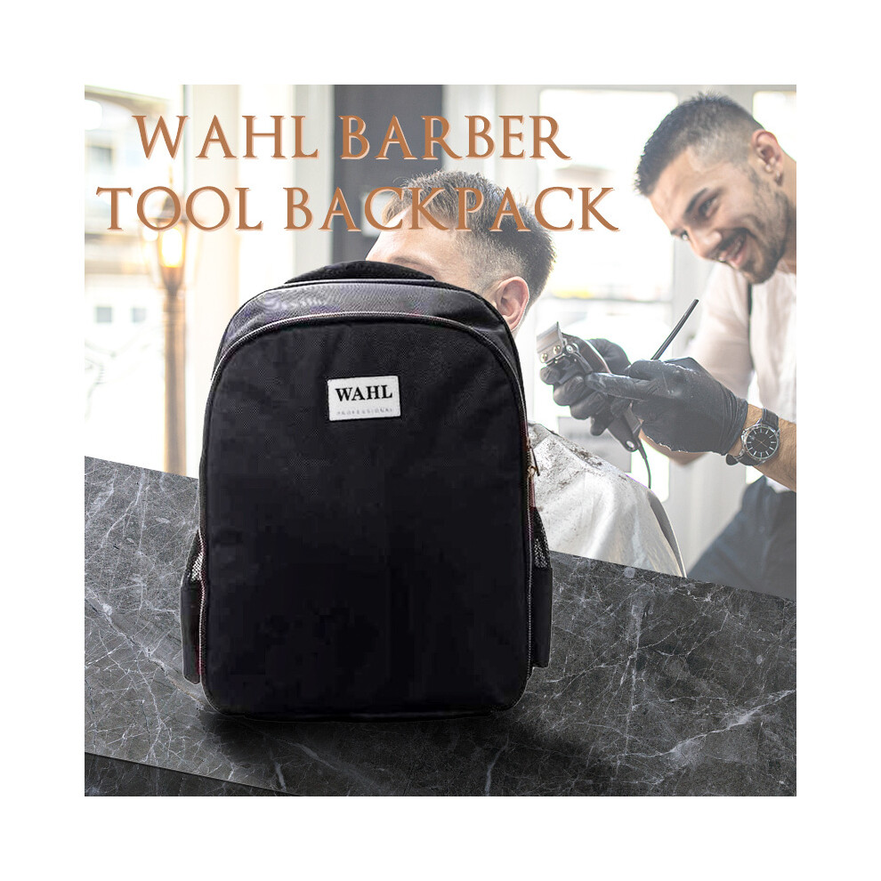 Red ( Label)Salon Barber Bag Hairdressing Tool Storage Bag Beauty Makeup Tool Large Capacity
